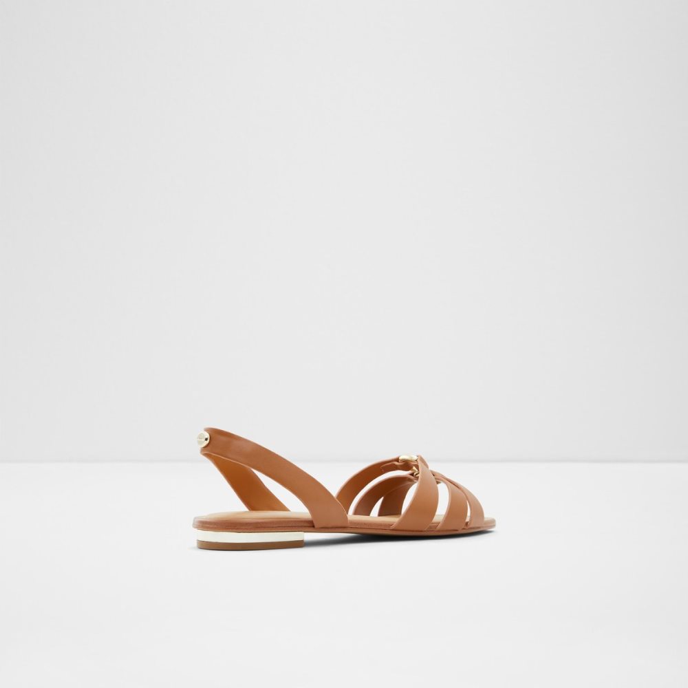 Sandales Aldo Marassi Brides Back Sandal Marron | VAYHFI-924