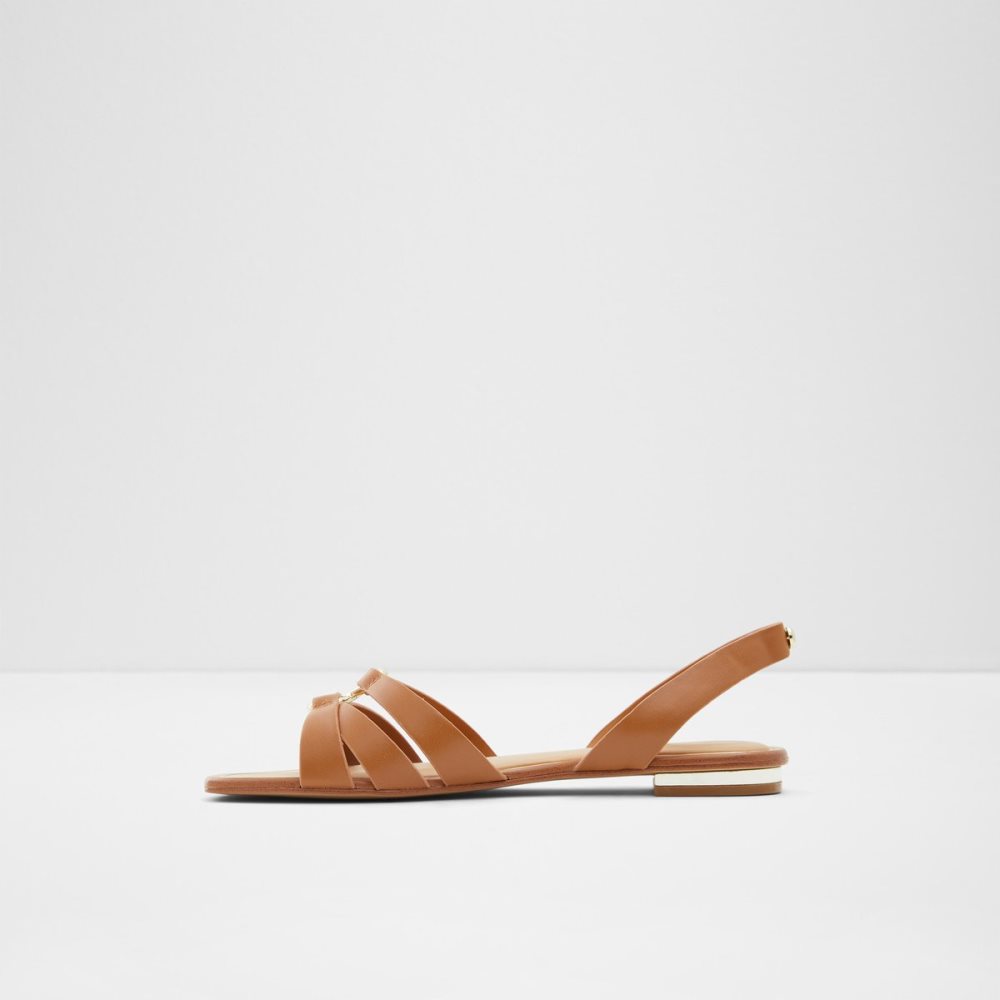 Sandales Aldo Marassi Brides Back Sandal Marron | VAYHFI-924