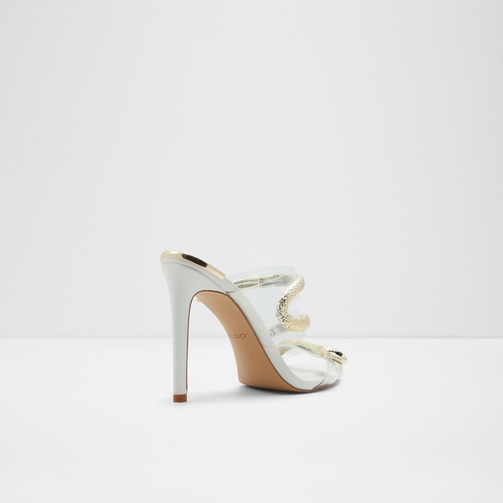 Sandales Aldo Najash Lanières Talons Sandal - Stiletto Blanche | AGWUOT-813