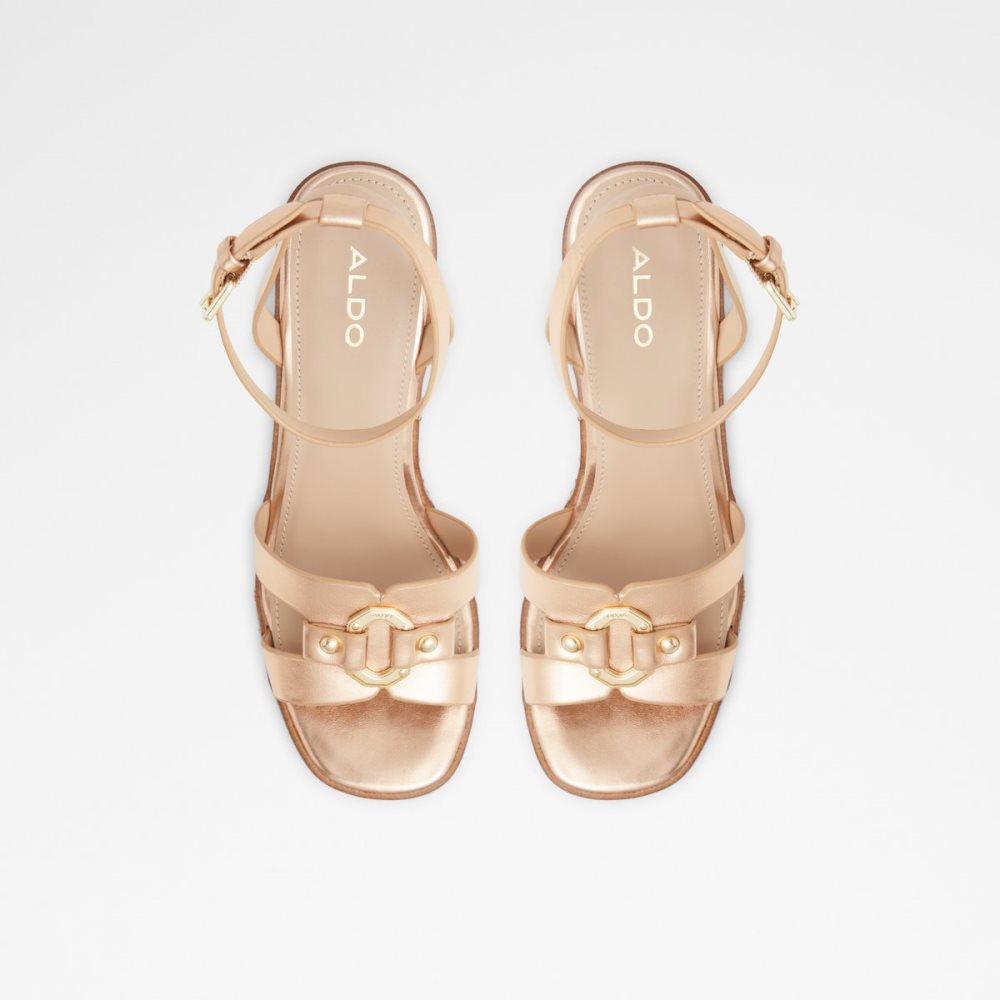 Sandales Aldo Onan Wedge Sandal - Wedge Rose | AGKFRC-950