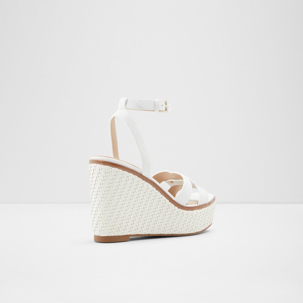 Sandales Aldo Onan Wedge Sandal - Wedge Blanche | KYHFGU-751