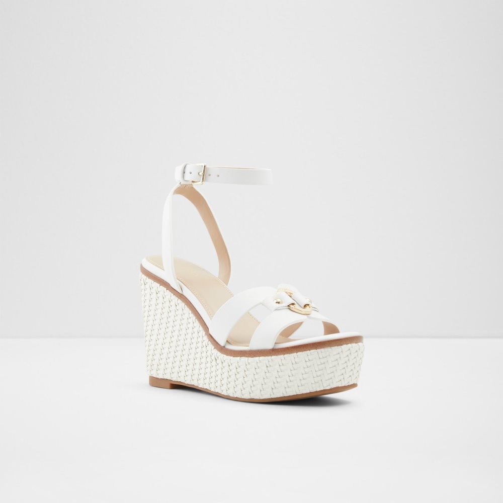 Sandales Aldo Onan Wedge Sandal - Wedge Blanche | KYHFGU-751