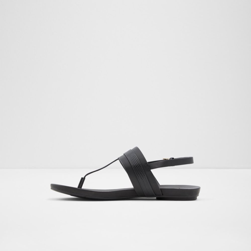 Sandales Aldo Pandra Lanières Sandal Noir | BEXWKP-896