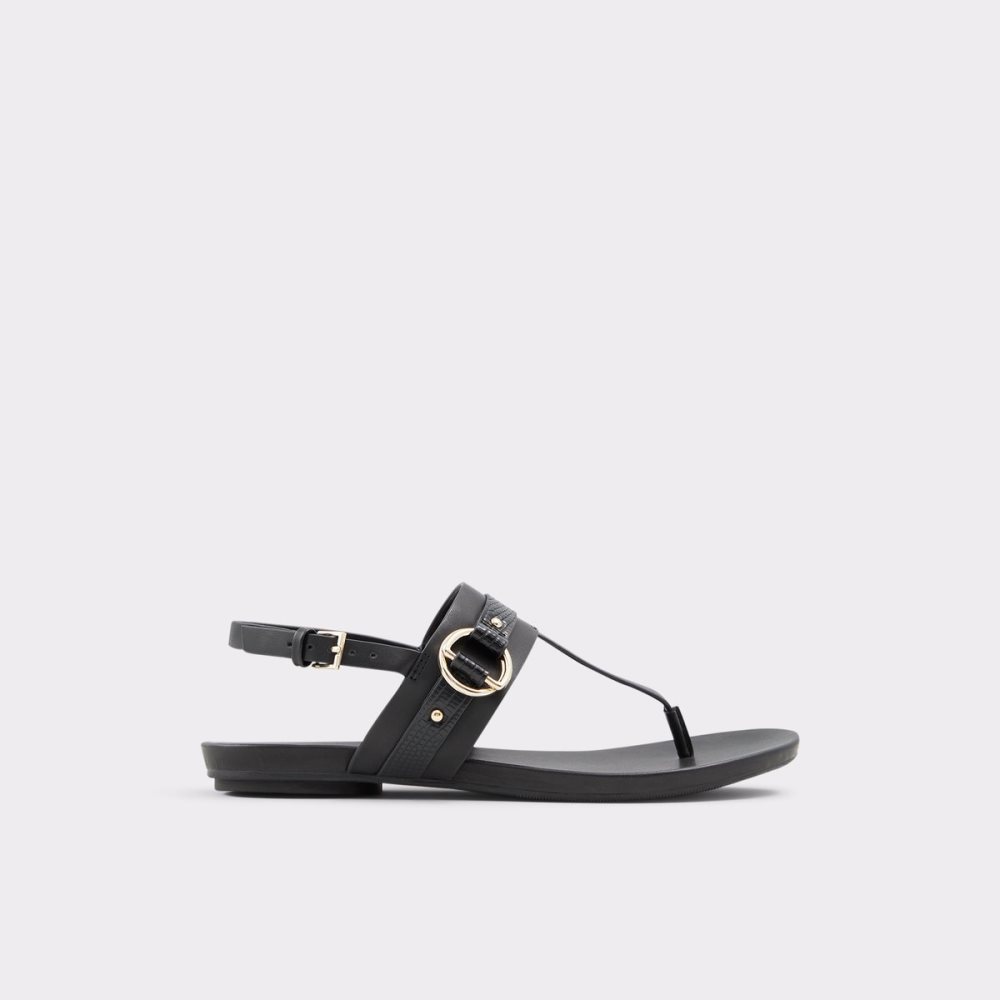 Sandales Aldo Pandra Lanières Sandal Noir | BEXWKP-896