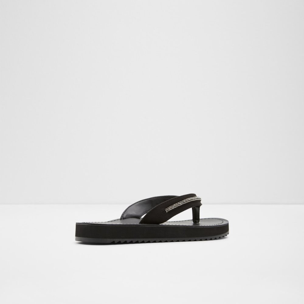 Sandales Aldo Polo Flip Flops Noir | VOJZNF-718