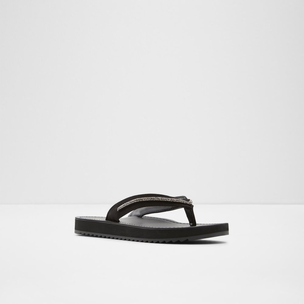 Sandales Aldo Polo Flip Flops Noir | VOJZNF-718