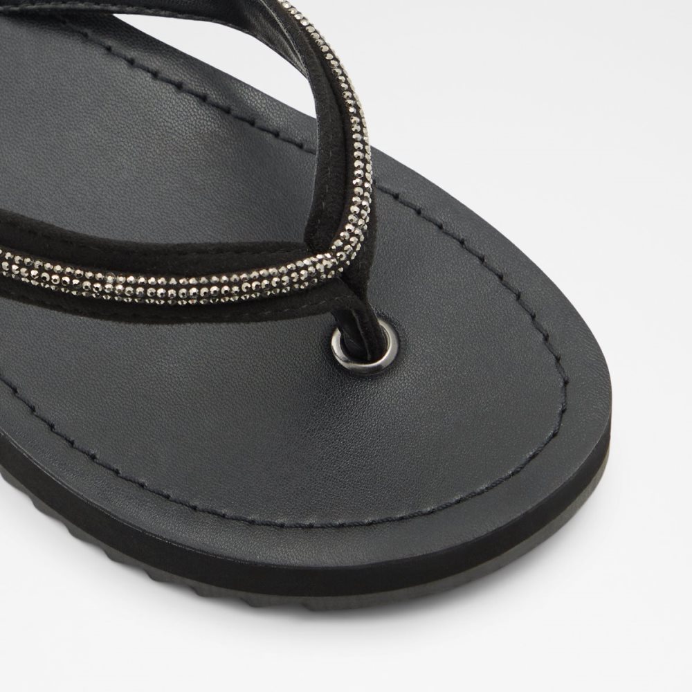 Sandales Aldo Polo Flip Flops Noir | VOJZNF-718