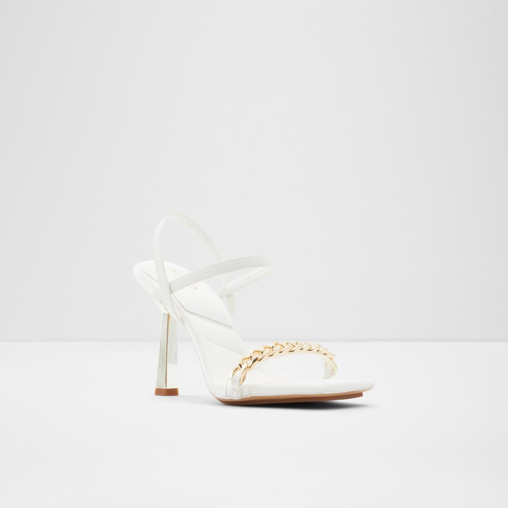 Sandales Aldo Riccheza Lanières High Sandal - Stiletto Blanche | DYFKCT-947