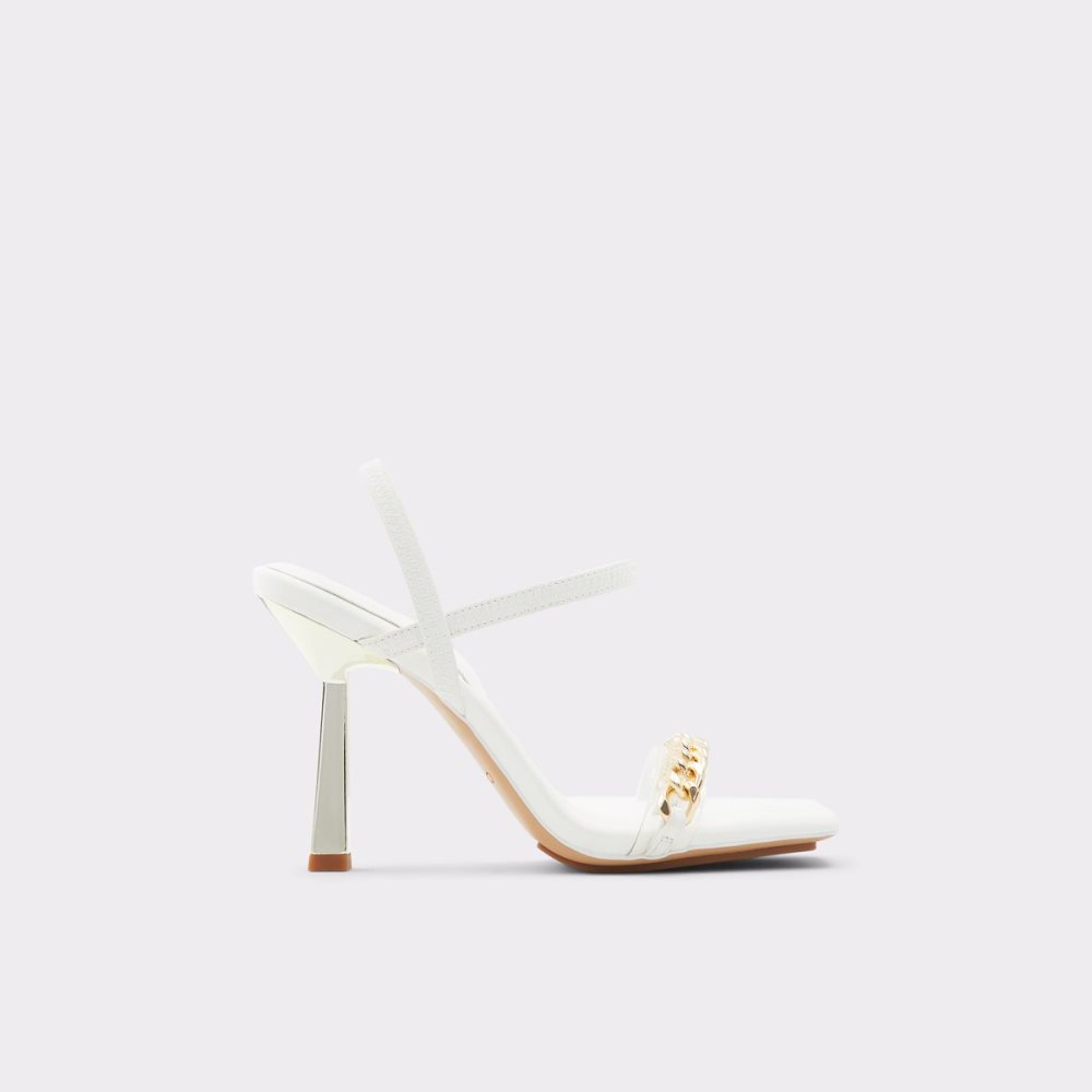 Sandales Aldo Riccheza Lanières High Sandal - Stiletto Blanche | DYFKCT-947