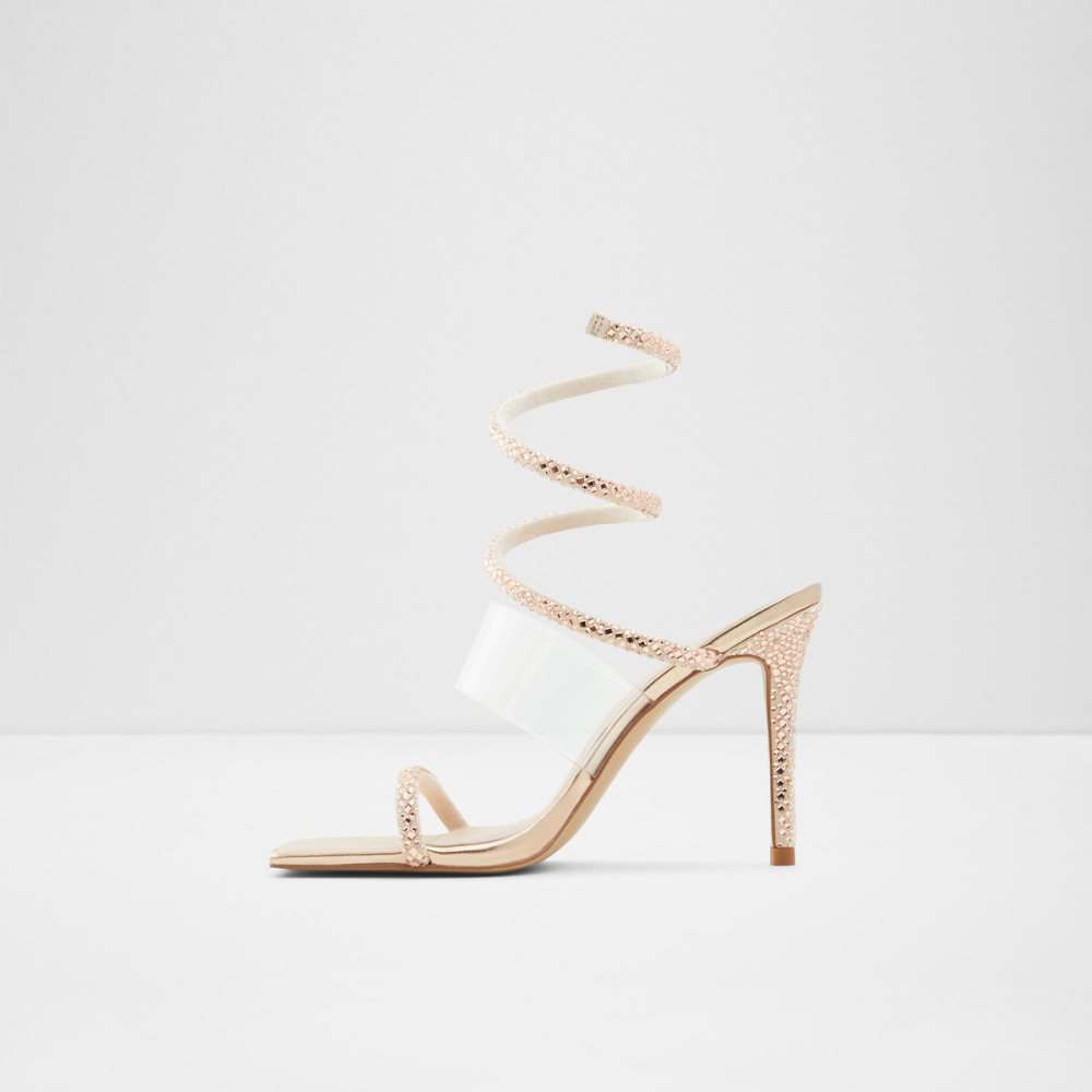 Sandales Aldo Selima High Sandal - Stiletto Rose Doré | TKFVZS-310