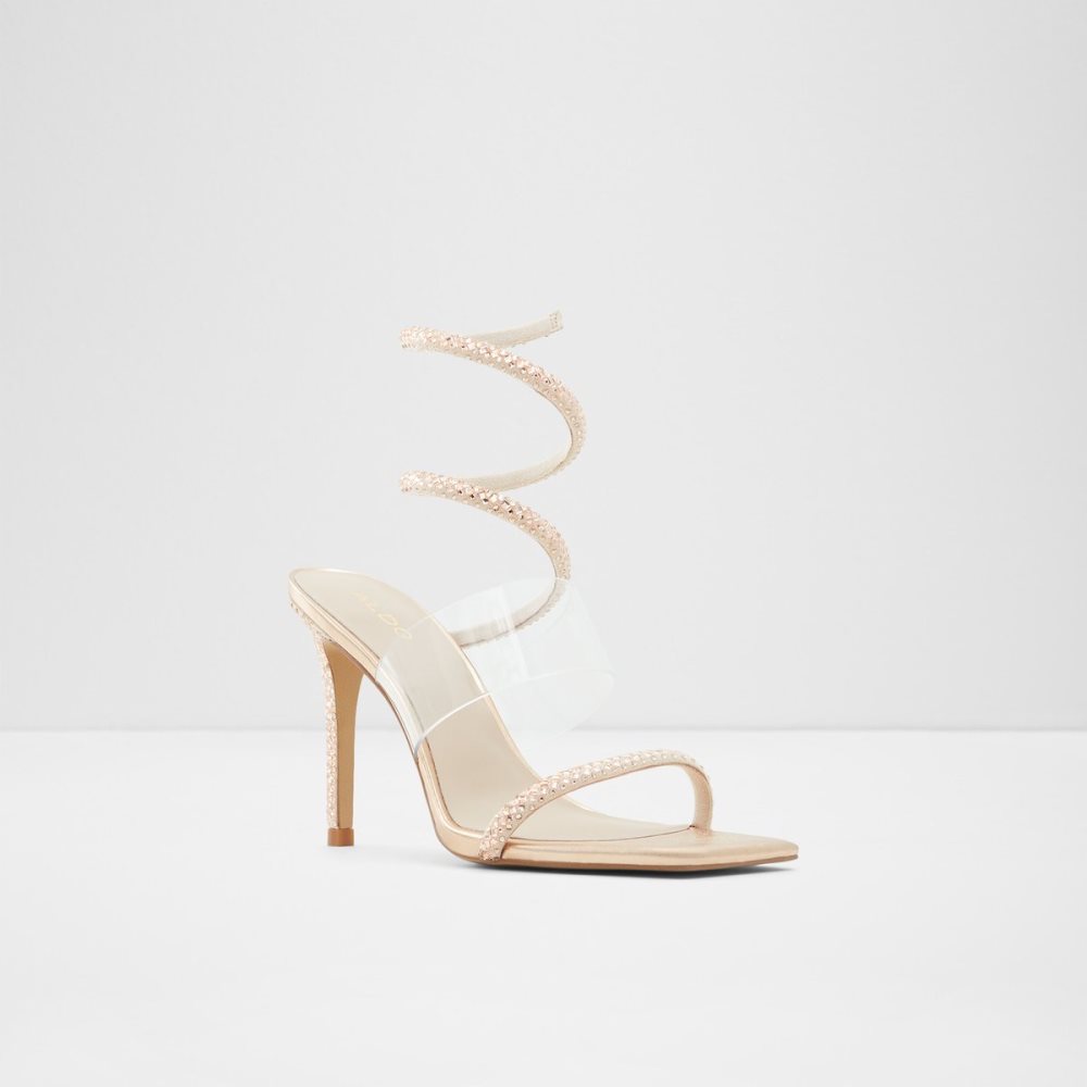 Sandales Aldo Selima High Sandal - Stiletto Rose Doré | TKFVZS-310