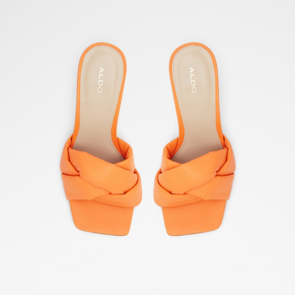 Sandales Aldo Syngrapha High Sandal - Stiletto Orange Clair | EUXAGJ-984