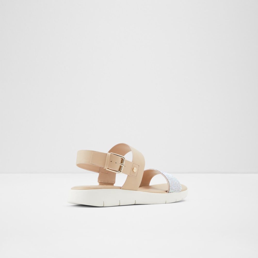 Sandales Aldo Woema Plates Sandal Blanche Beige | DLNTXC-249