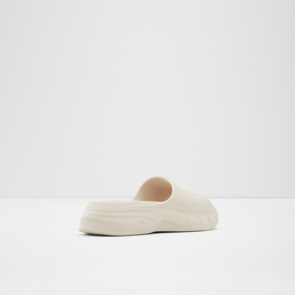 Sandales Aldo Yassi Claquette Sandal Blanche | FKDHXN-046