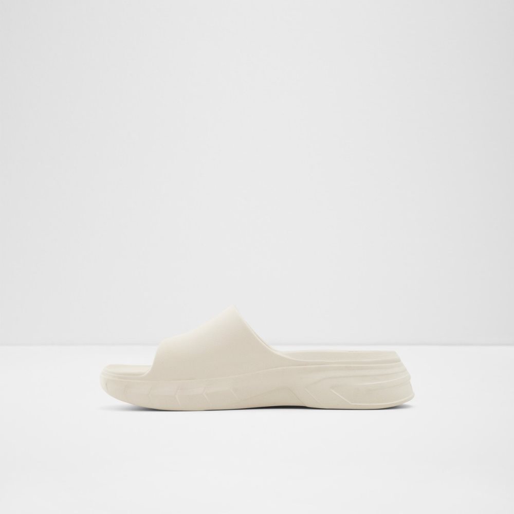 Sandales Aldo Yassi Claquette Sandal Blanche | FKDHXN-046