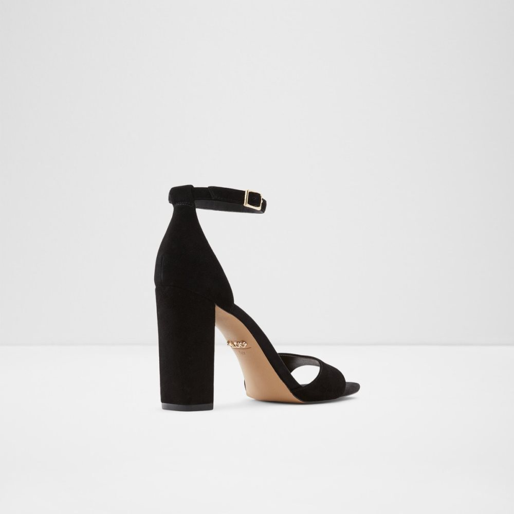 Talon Bloc Aldo Enaegyn Brides Talons Sandal - Cup Sole Noir | BTHIVN-130