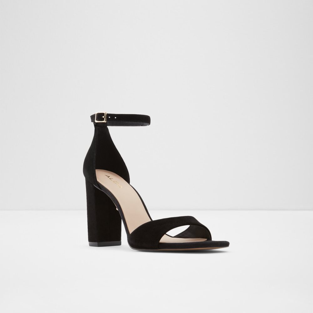 Talon Bloc Aldo Enaegyn Brides Talons Sandal - Cup Sole Noir | BTHIVN-130