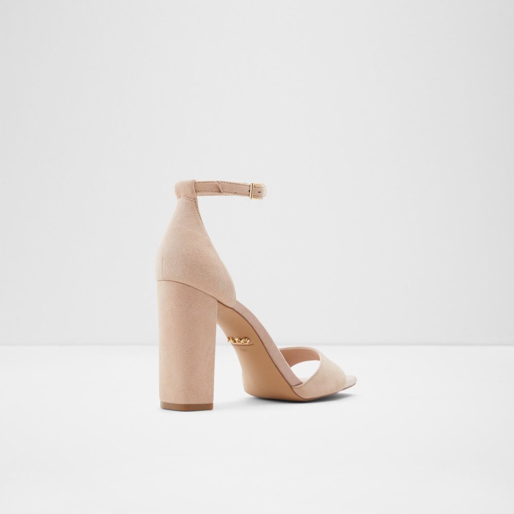 Talon Bloc Aldo Enaegyn Brides Talons Sandal - Cup Sole Beige | GNPIVE-894