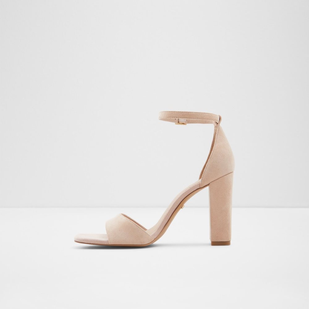 Talon Bloc Aldo Enaegyn Brides Talons Sandal - Cup Sole Beige | GNPIVE-894