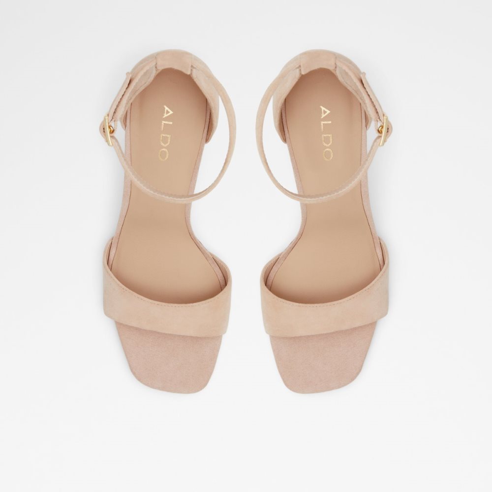 Talon Bloc Aldo Enaegyn Brides Talons Sandal - Cup Sole Beige | GNPIVE-894