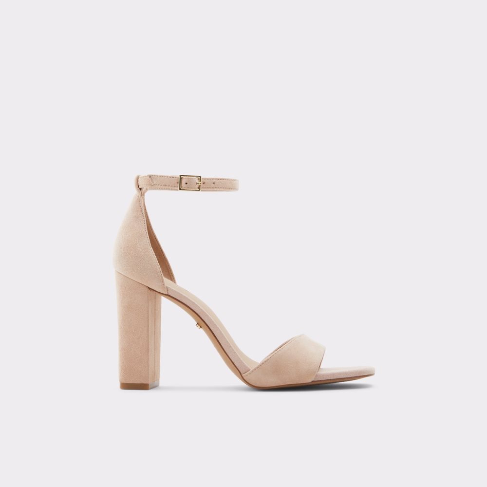 Talon Bloc Aldo Enaegyn Brides Talons Sandal - Cup Sole Beige | GNPIVE-894