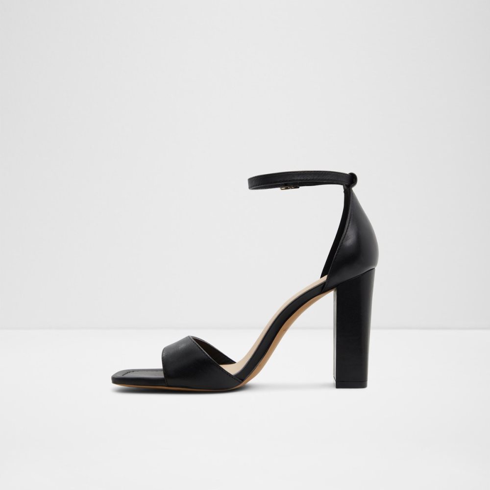 Talon Bloc Aldo Enaegyn Brides Talons Sandal - Cup Sole Noir | NOLUAD-137