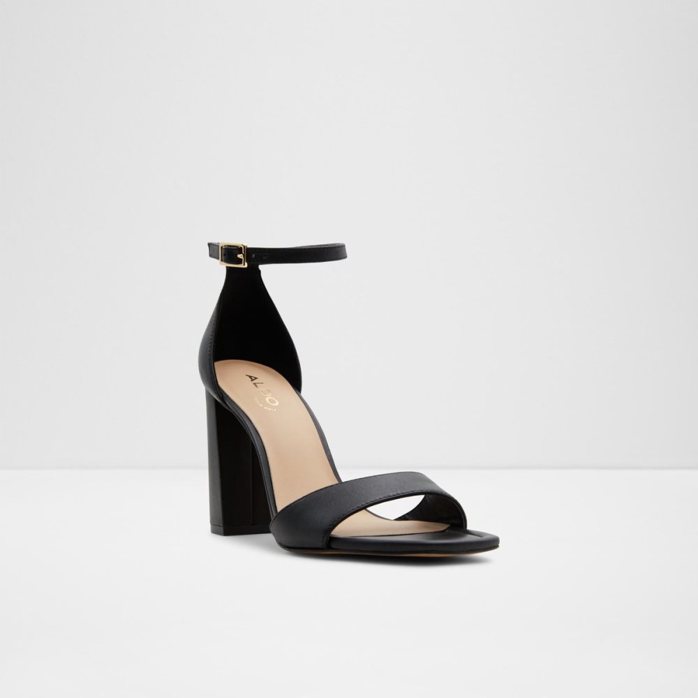 Talon Bloc Aldo Enaegyn Brides Talons Sandal - Cup Sole Noir | NOLUAD-137