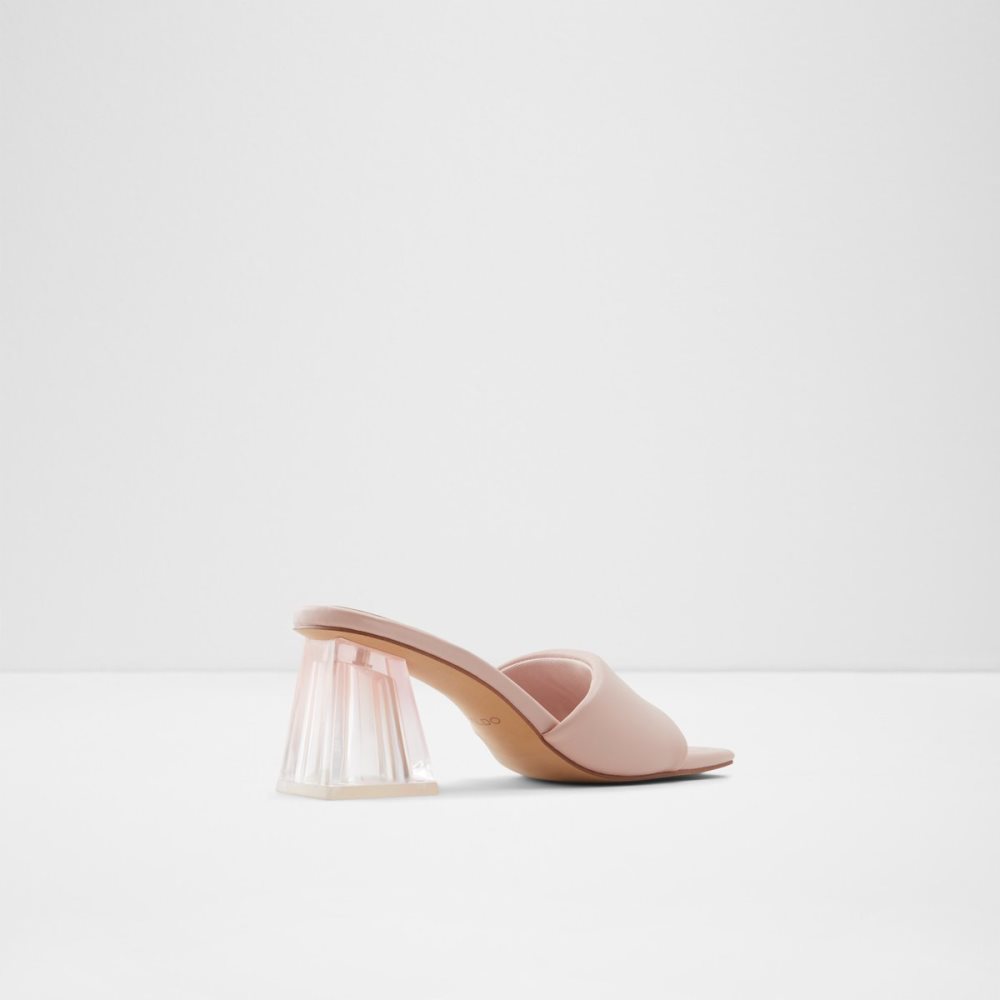 Talon Bloc Aldo Kylah High Sandal - Rose Clair | HQGNBX-825