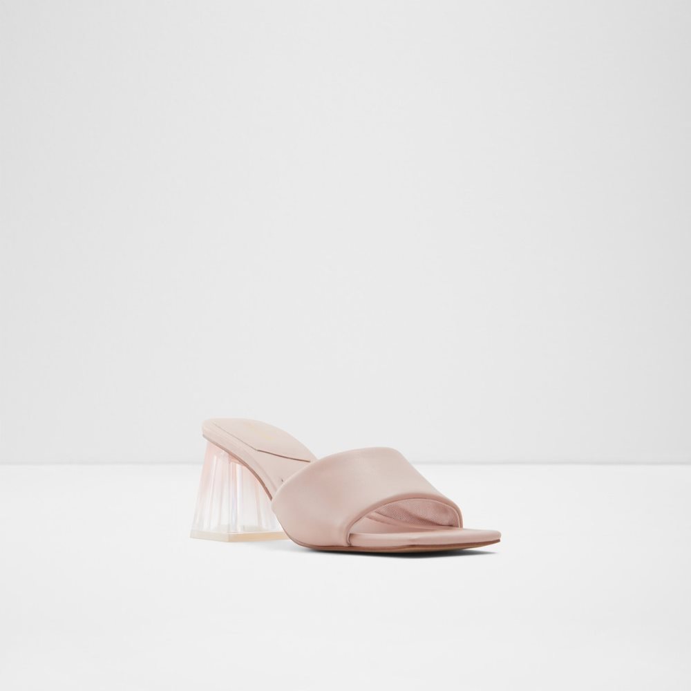 Talon Bloc Aldo Kylah High Sandal - Rose Clair | HQGNBX-825