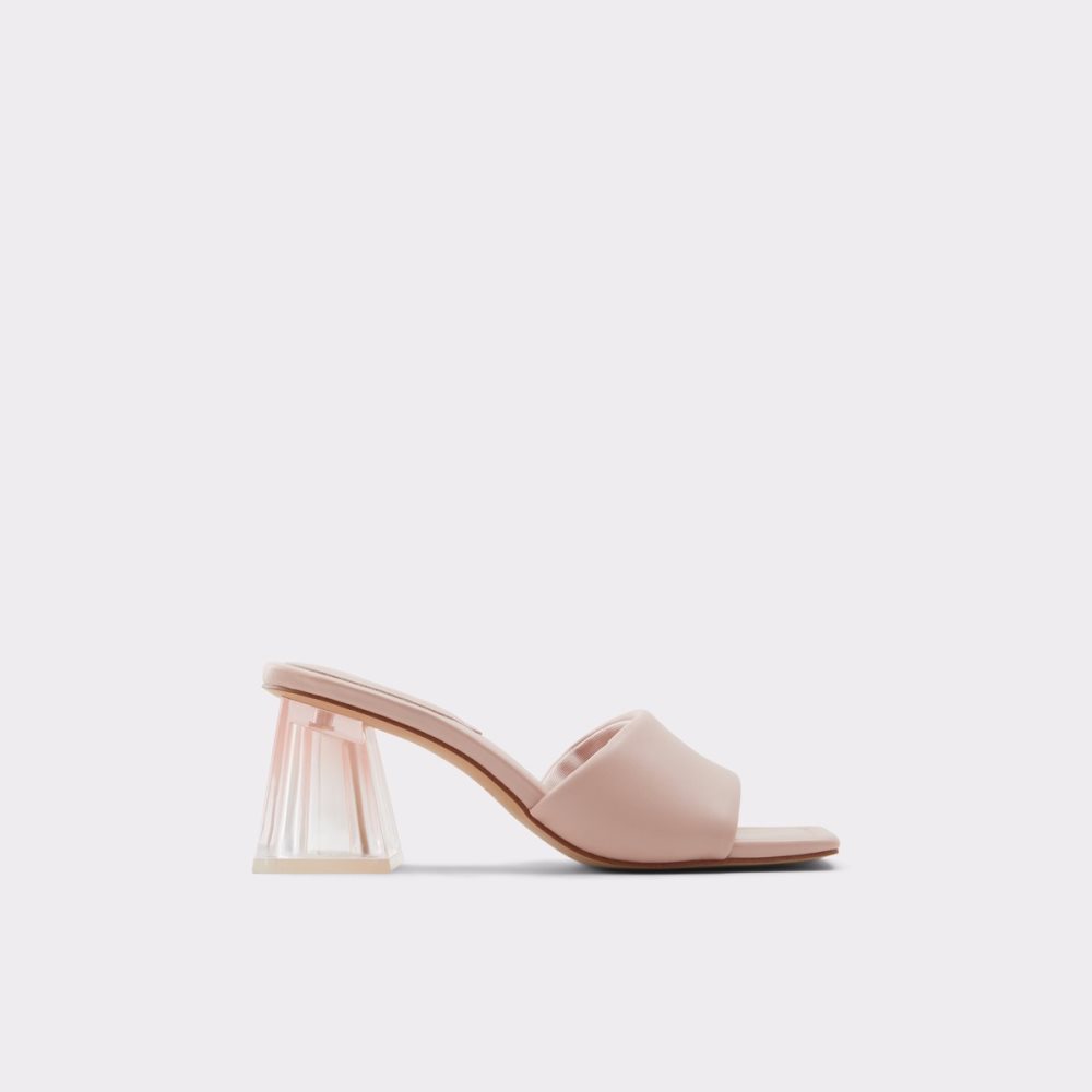 Talon Bloc Aldo Kylah High Sandal - Rose Clair | HQGNBX-825