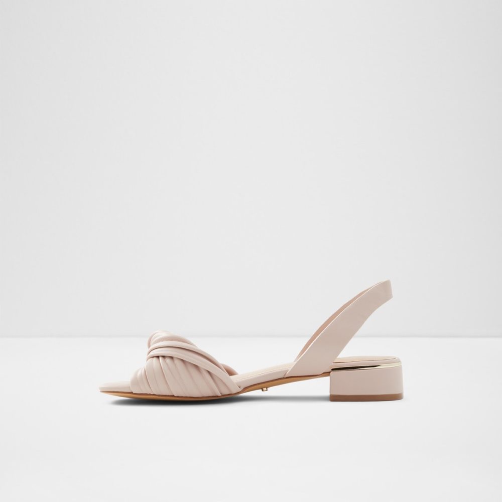 Talon Bloc Aldo Nabila Claquette Sandal Rose Clair | QRFGMO-038