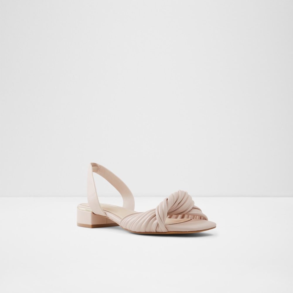 Talon Bloc Aldo Nabila Claquette Sandal Rose Clair | QRFGMO-038