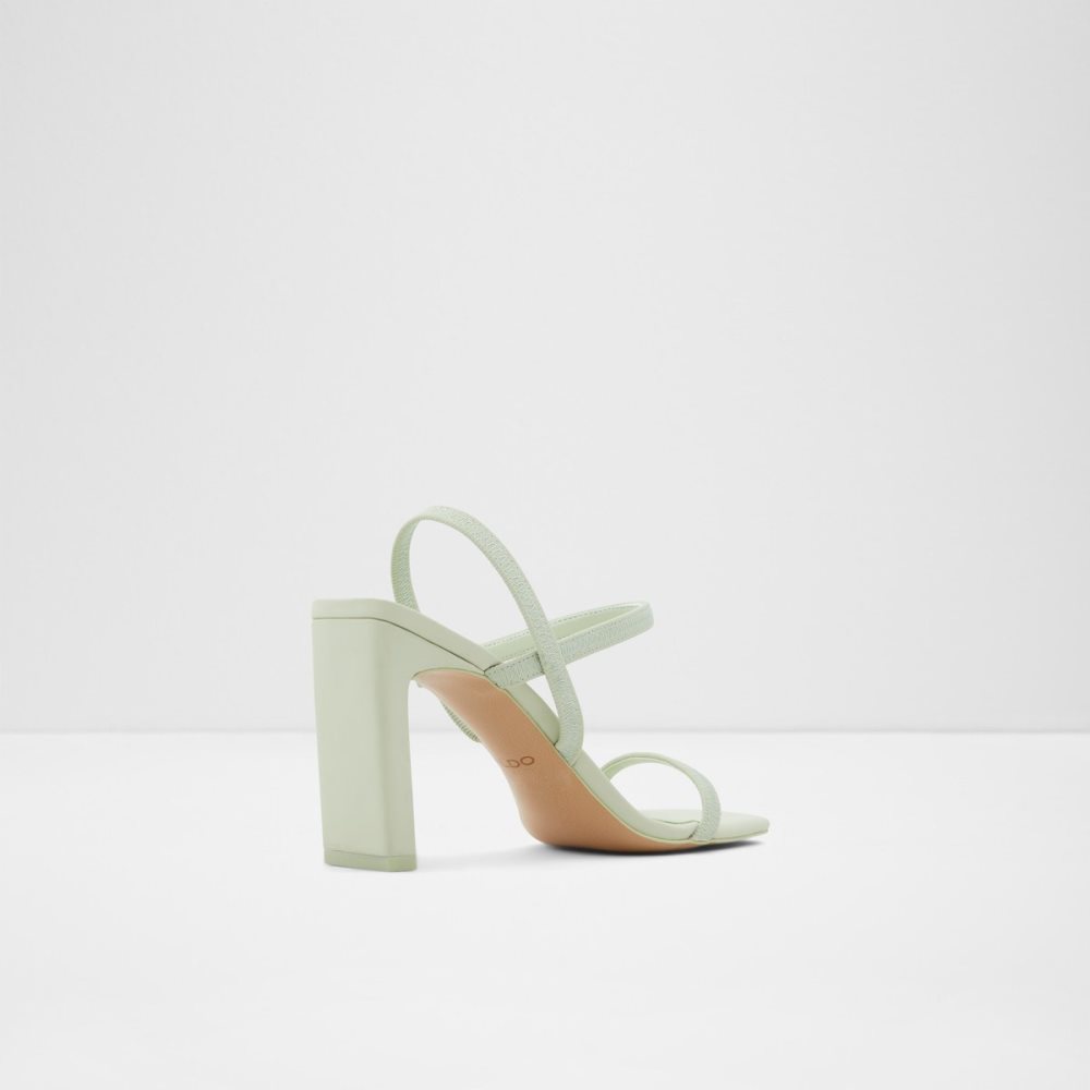 Talon Bloc Aldo Okurr Lanières High Sandal - Vert Clair | DCHXLY-214