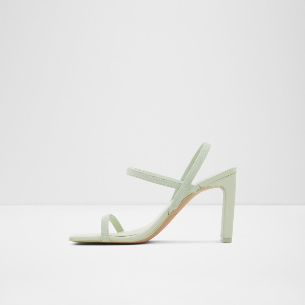 Talon Bloc Aldo Okurr Lanières High Sandal - Vert Clair | DCHXLY-214