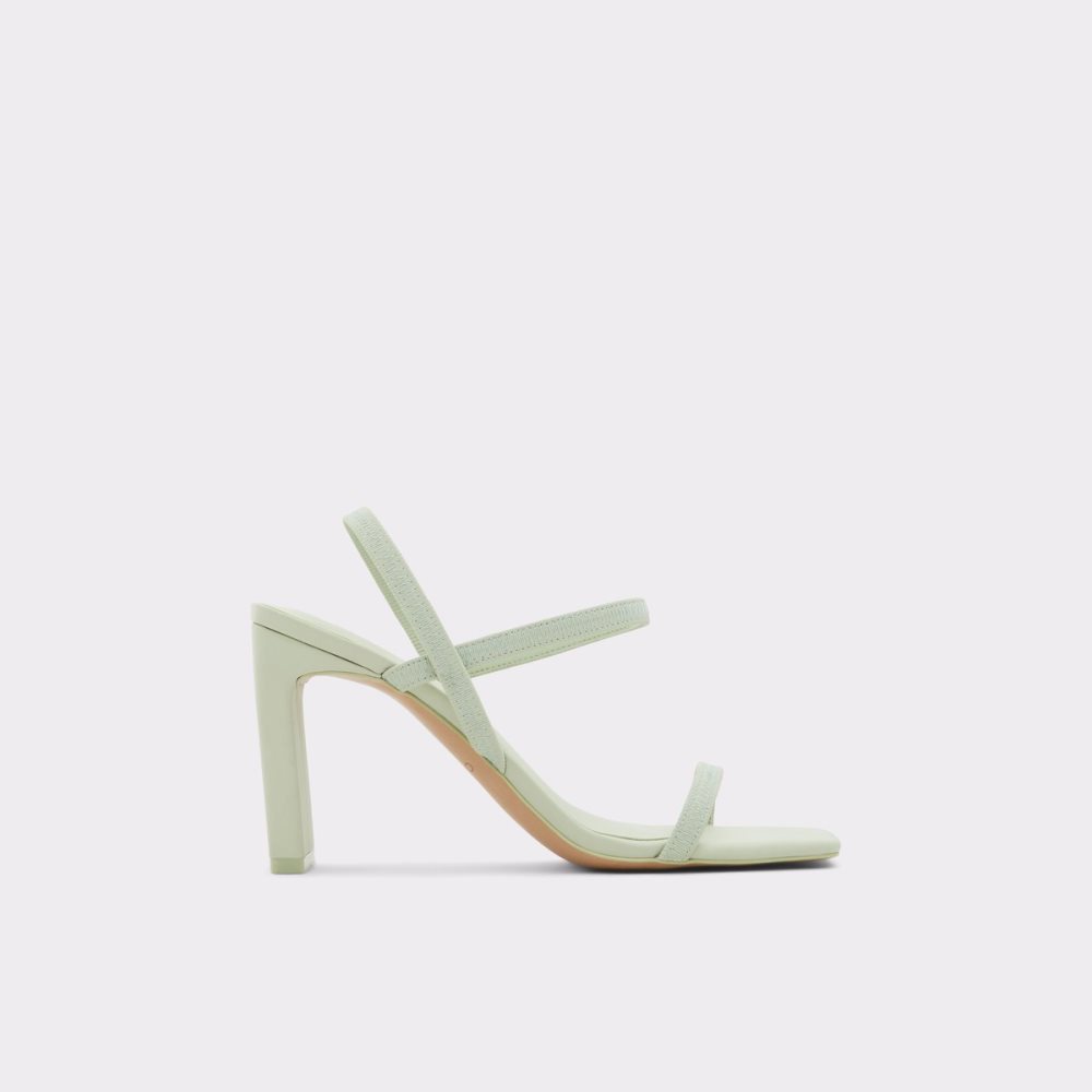 Talon Bloc Aldo Okurr Lanières High Sandal - Vert Clair | DCHXLY-214