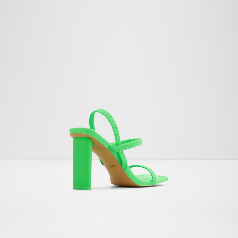 Talon Bloc Aldo Okurra Lanières Talons Sandal Vert Clair | FMIQAR-865