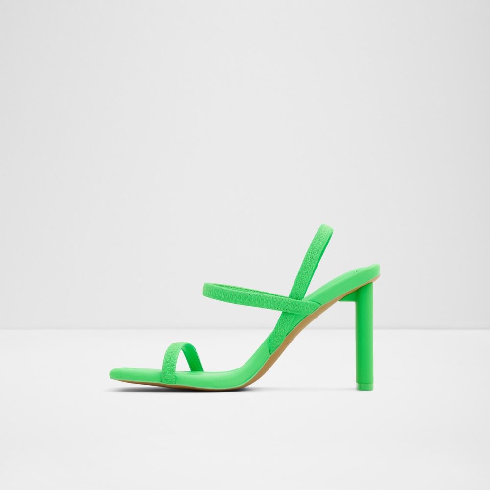 Talon Bloc Aldo Okurra Lanières Talons Sandal Vert Clair | FMIQAR-865