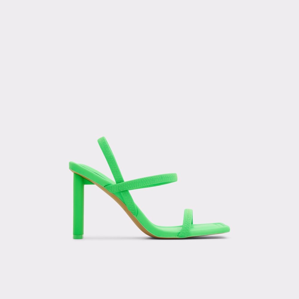 Talon Bloc Aldo Okurra Lanières Talons Sandal Vert Clair | FMIQAR-865