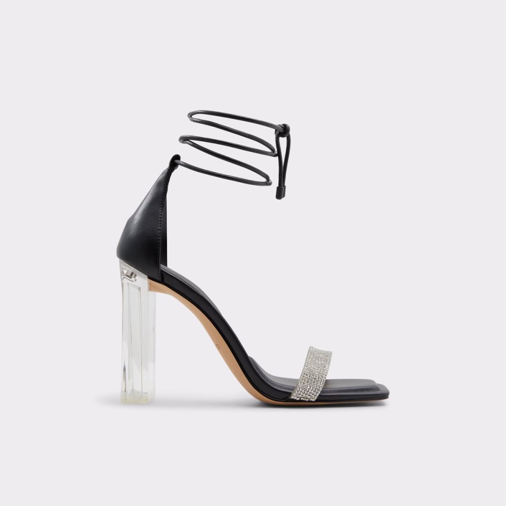 Talon Bloc Aldo Onardonita Talons Sandal - Cup Sole Noir | FMNHIY-307