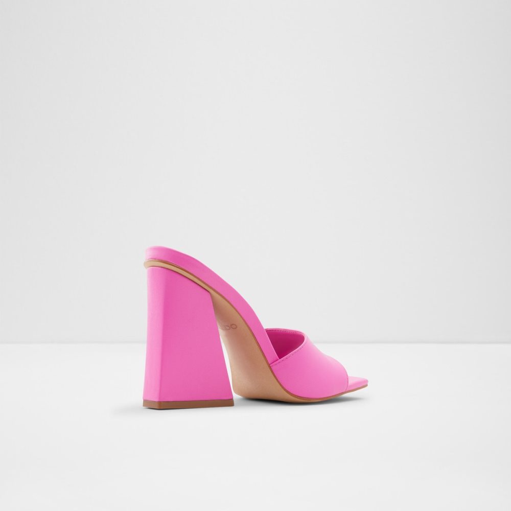 Talon Bloc Aldo Prisma High Mule Fushia | FVDUEI-037