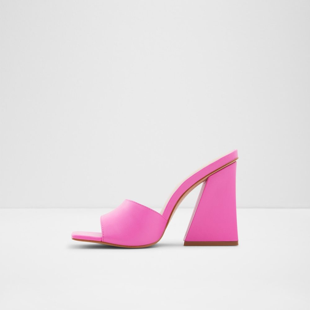 Talon Bloc Aldo Prisma High Mule Fushia | FVDUEI-037