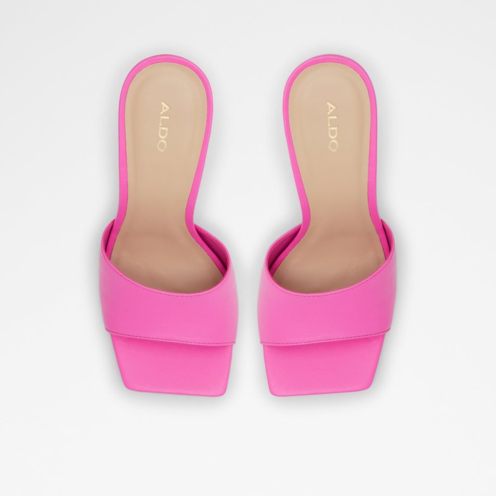 Talon Bloc Aldo Prisma High Mule Fushia | FVDUEI-037