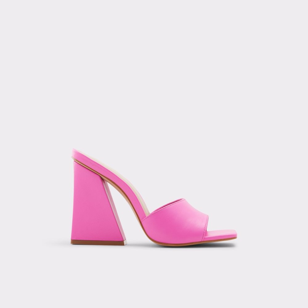 Talon Bloc Aldo Prisma High Mule Fushia | FVDUEI-037