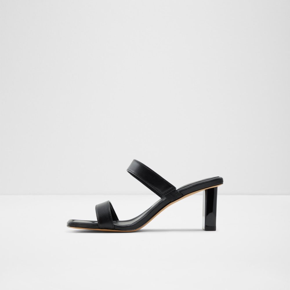 Talon Bloc Aldo Ranalassi Talons Mule Noir | OUHPMT-850