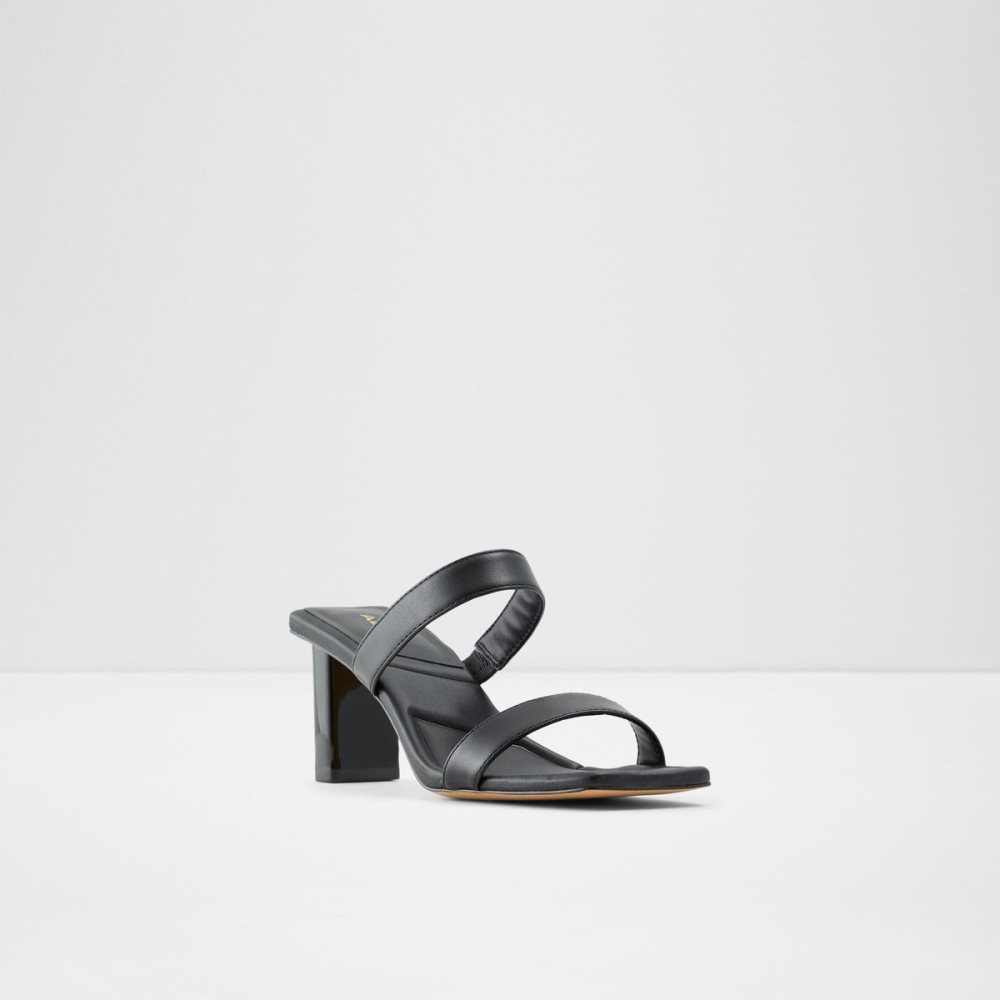 Talon Bloc Aldo Ranalassi Talons Mule Noir | OUHPMT-850