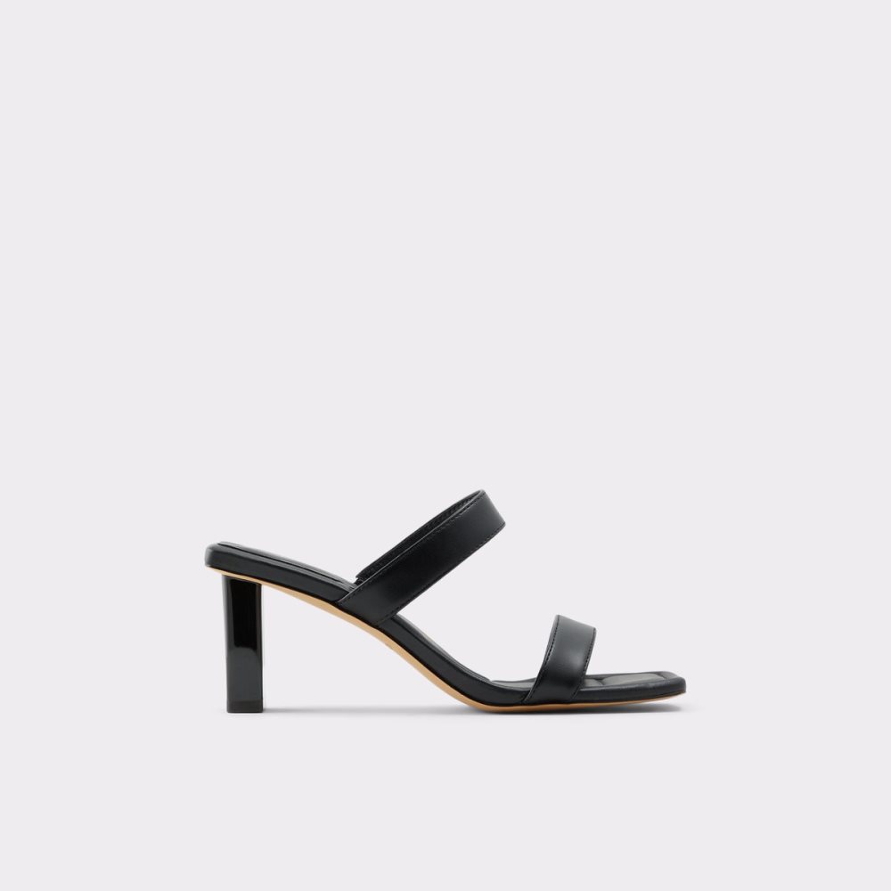 Talon Bloc Aldo Ranalassi Talons Mule Noir | OUHPMT-850