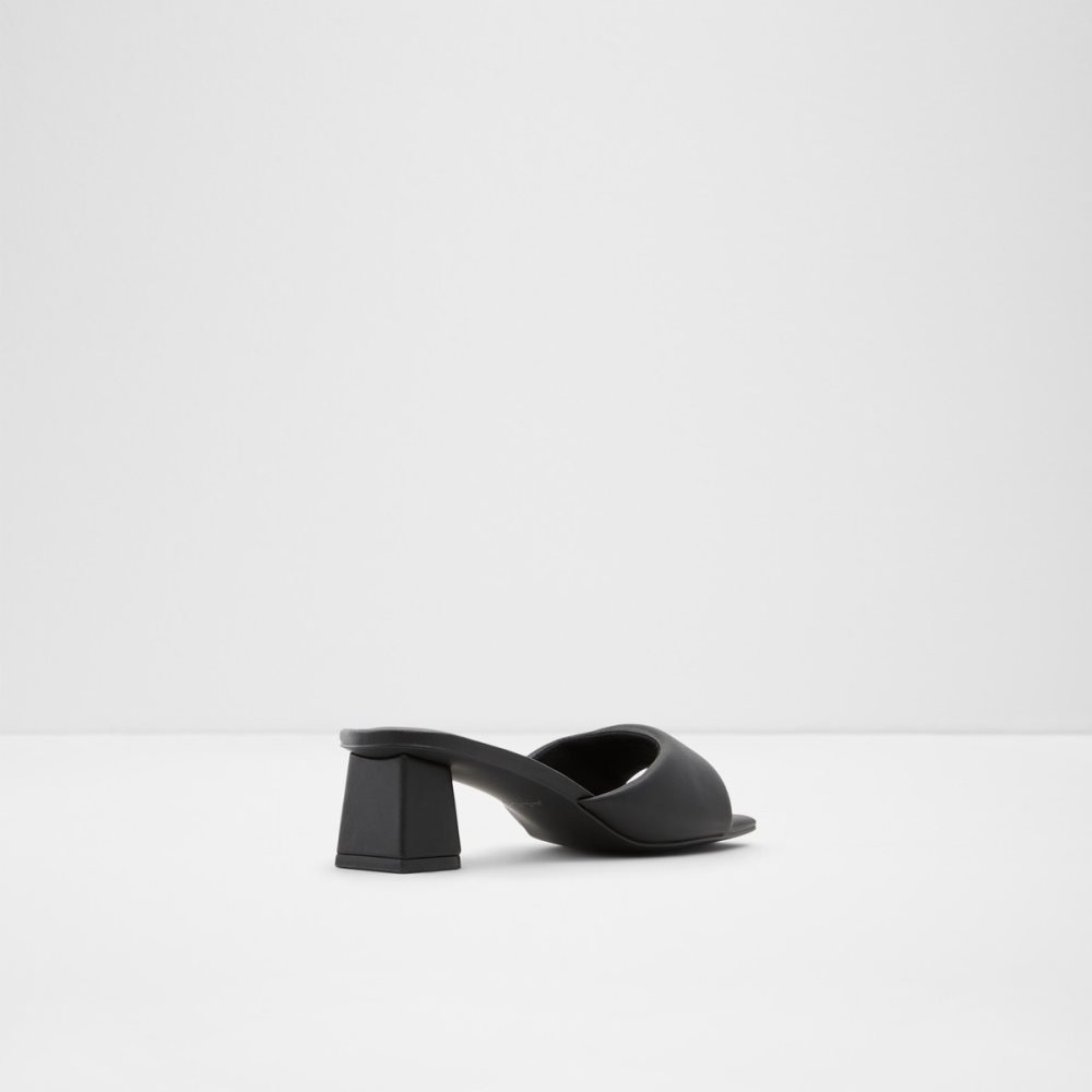 Talon Bloc Aldo Simalia Talons Mule Noir | SWBOMH-580