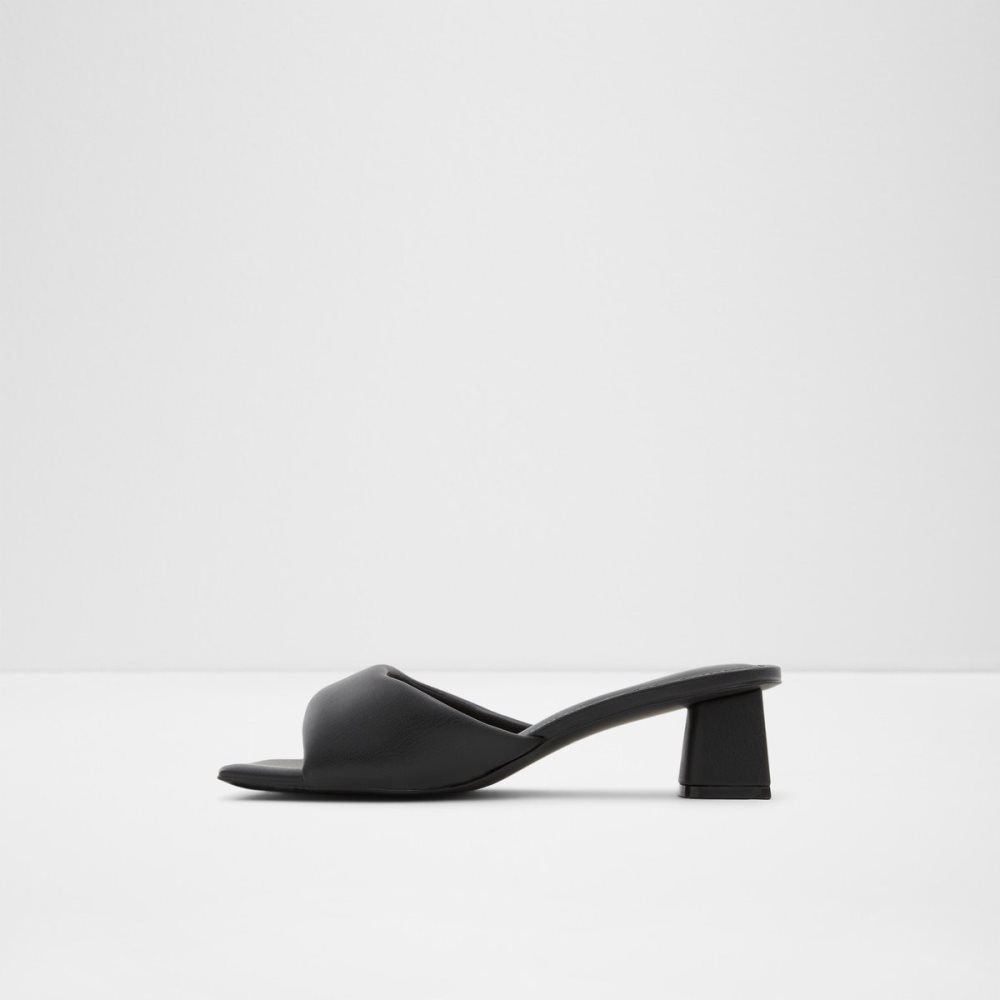 Talon Bloc Aldo Simalia Talons Mule Noir | SWBOMH-580