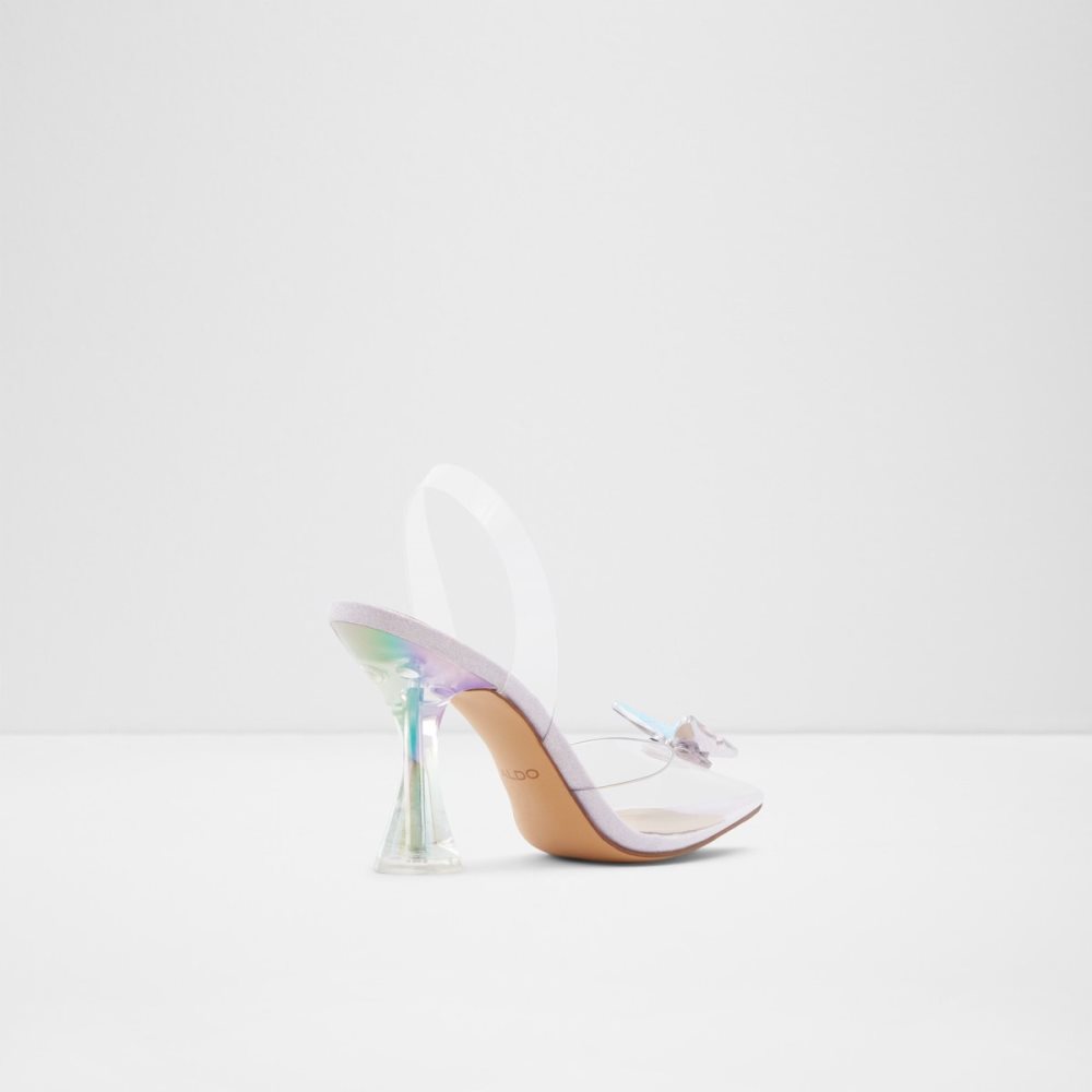 Talon Bloc Aldo Skylem Brides Back High Violette Clair | JKZILN-987