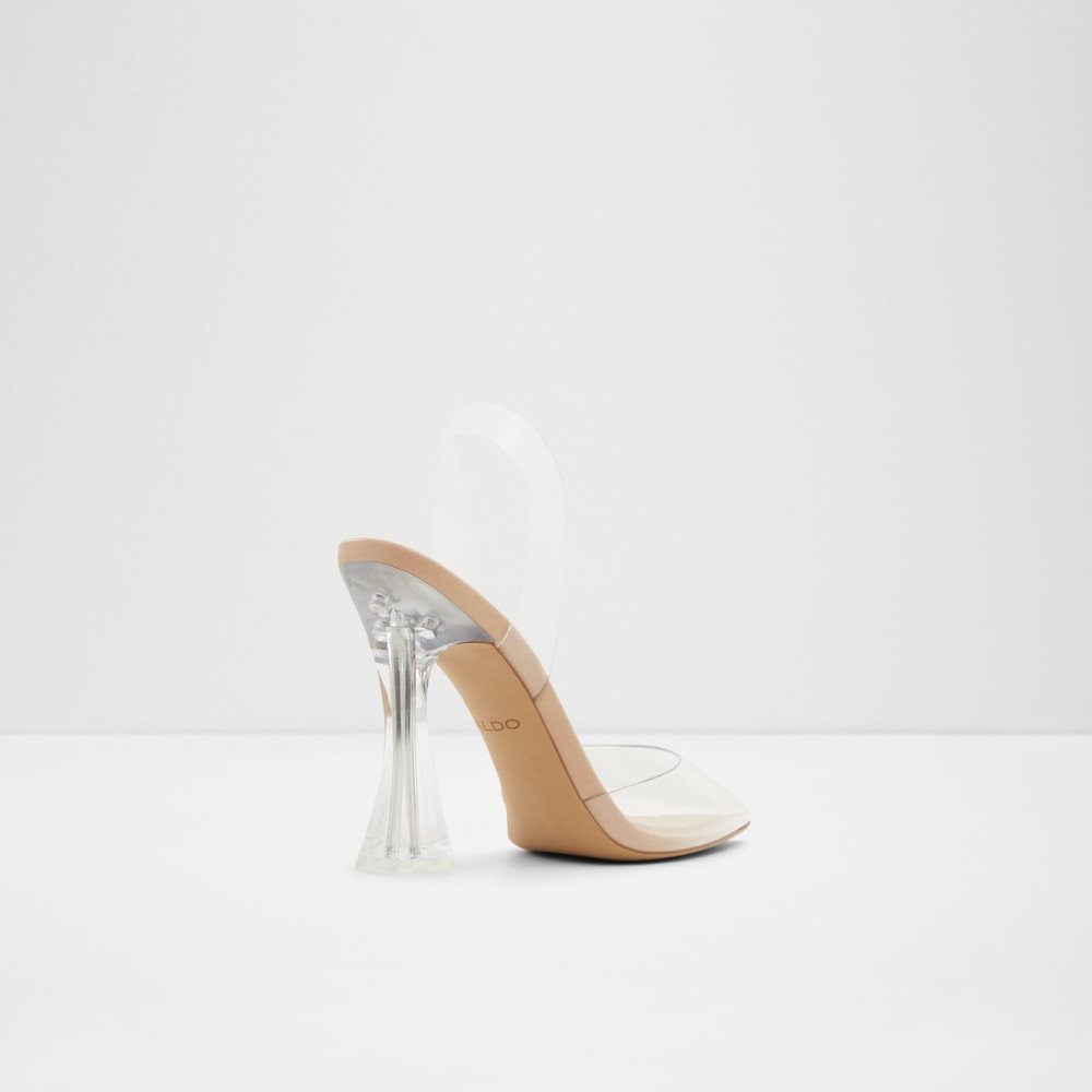 Talon Bloc Aldo Solanti Brides Back High Beige | UDSMVN-601